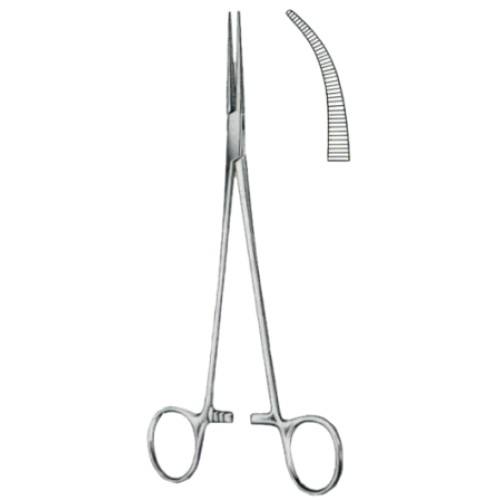 Halstead-Mosquito Hemostatic Forceps BJ Curved 18cm/7