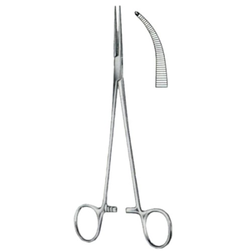 Halstead-Mosquito Hemostatic Forceps BJ Curved 1:2 18cm/7