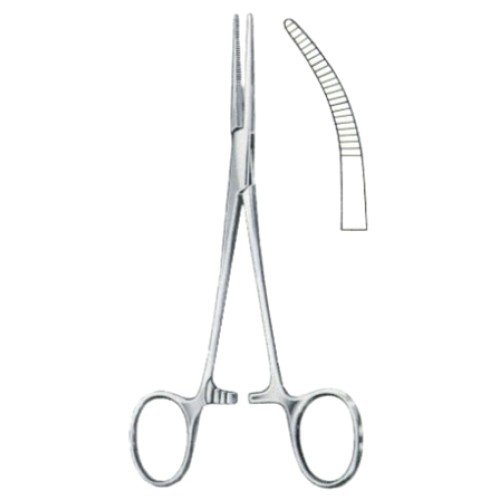 Kelly HemostaticForceps BJ Curved 14cm/5 1/2