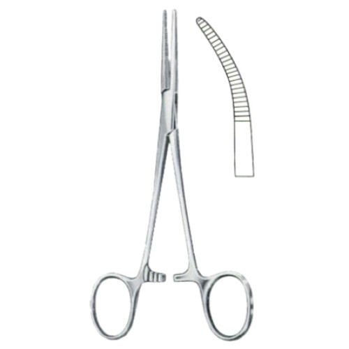 Kelly-Rankin Hemostatic Forceps BJ Curved 16cm/6 1/4