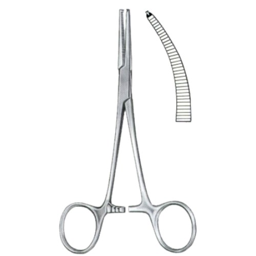 Crile Hemostatic Forceps BJ Curved 1:2  14cm/5 1/2