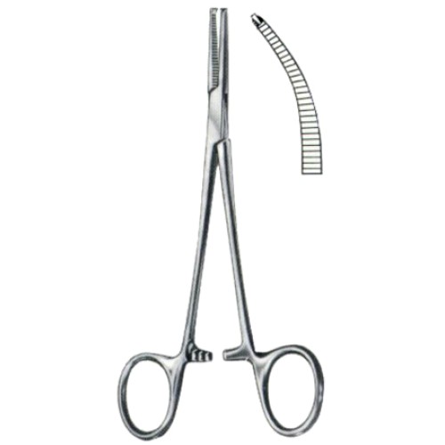 Baby-Crile Hemostatic Forceps BJ Curved 1:2 14cm/5 1/2