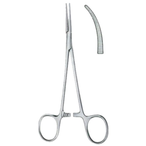 Leriche Hemostatic Forceps BJ Curved 15cm/6