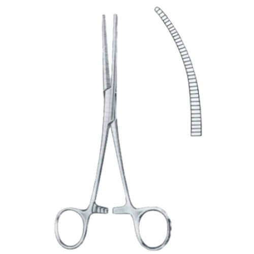 Rochester-Pean Hemostatic Forceps BJ Curved 13cm/5