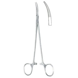 Nissen Hemostatic Forceps BJ Curved 22cm/8 3/4