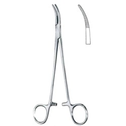 Schnidt Hemostatic Forceps BJ Sightly Curved 19cm/7 1/2
