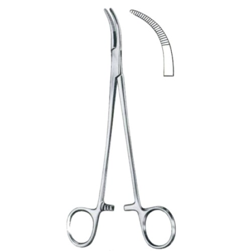 Schnidt Hemostatic Forceps BJ Full Curved 19cm/7 1/2