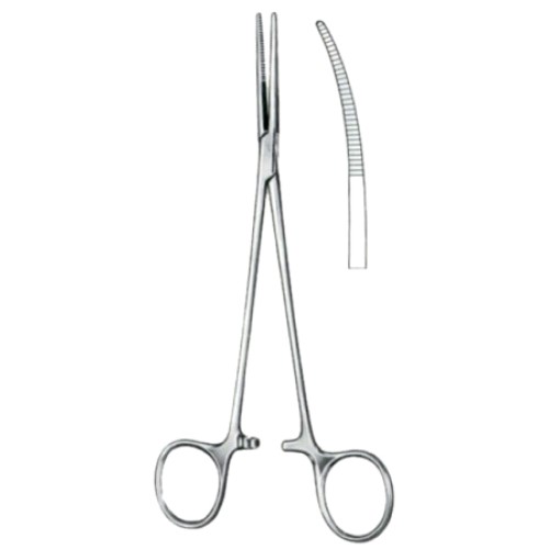 Birkett Hemostatic Forceps BJ Curved 19cm/7 1/2