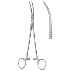 Kelly Hemostatic Forceps BJ Sightly Curved 24cm/9 1/2