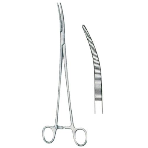 Zenker Ligature Forceps BJ Sightly Curved 29.5cm/11 1/2