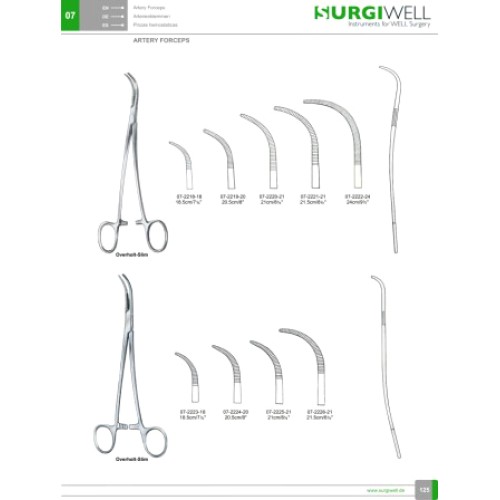 Overholt-Slim Dissecting Forceps BJ 21.5cm/8 1/4