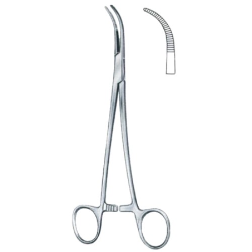 Overholt-Slim Ligature Forceps BJ 18.5cm/7 1/4