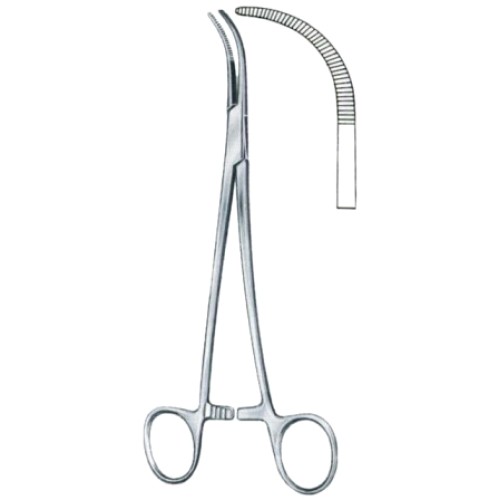 Overholt-Slim Ligature Forceps BJ 21.5cm/8 1/4