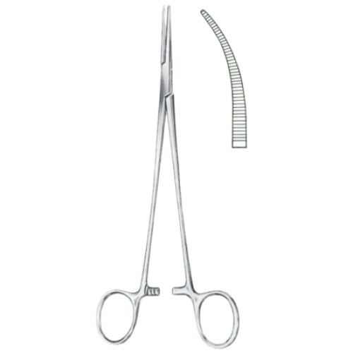 Heiss Ligature and Dissecting Forceps BJ Sightly Curved 20cm/8