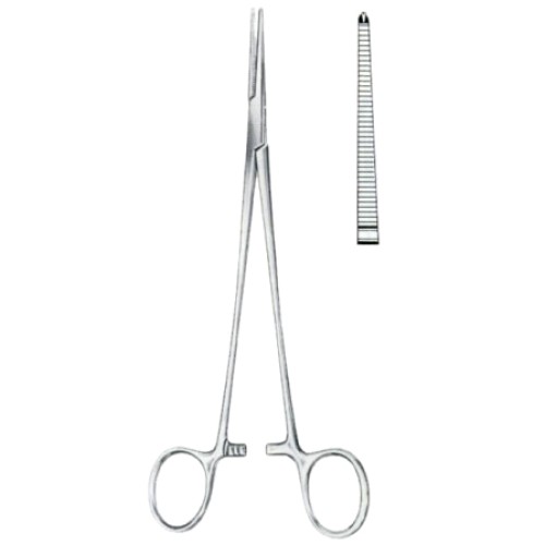 Heiss Ligature Forceps BJ Straight 1:2 20cm/8