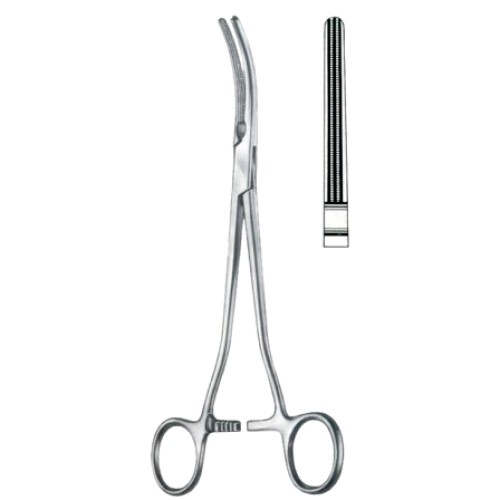 Rogers Parametrium Forceps BJ Straight 22.5cm/9