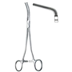 Rogers Parametrium Forceps BJ Angled Curved 20.5cm/8