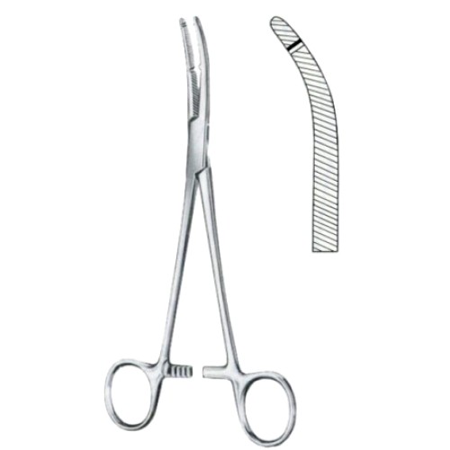 Heaney Hysterectomy Forceps BJ 19.5cm/7 1/2