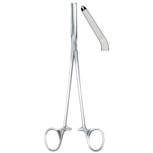 Phaneuf Hysterectomy Forceps BJ Angled 21cm/8 1/2