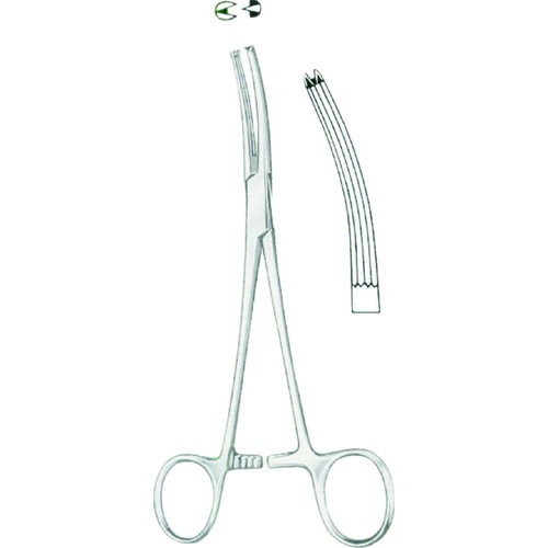 Long Clamp Forceps BJ 19cm/7 1/2