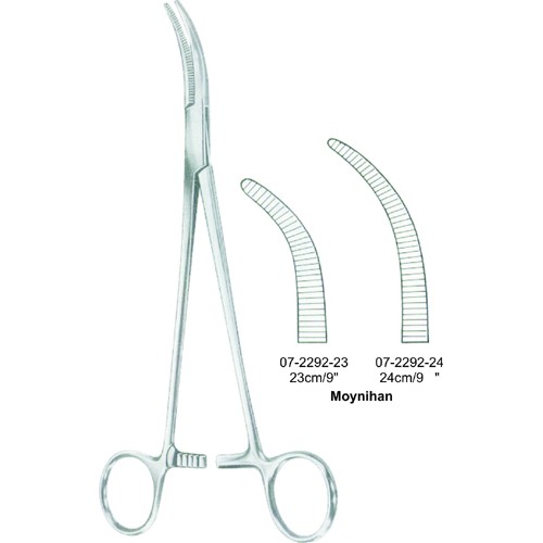 Moynihan Gall Duct Clamps BJ 23cm/9