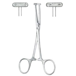 Martel Scalp Flap Forceps SJ 14cm/5 1/2