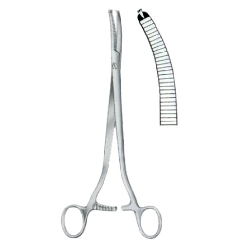 Wertheim Hysterectomy Clamp Forceps 22cm/8 3/4