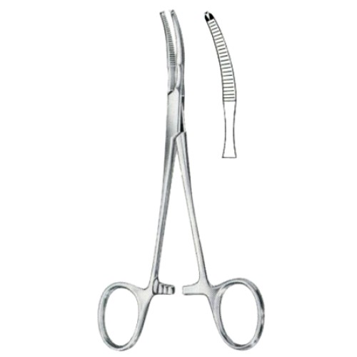 Baby-Mikulicz Peritoneal Clamp Forceps BJ 14cm/5 1/2