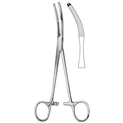 Mikulicz Peritoneal Clamp Forceps BJ 18cm/7