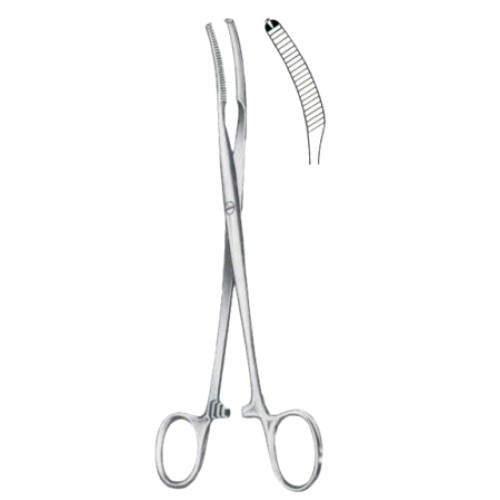 Mikulicz Peritoneal Clamp Forceps SJ 18cm/7