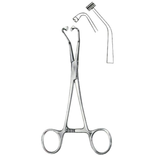 Peers-Bertram Towel Forceps BJ 14.5cm/5 3/4