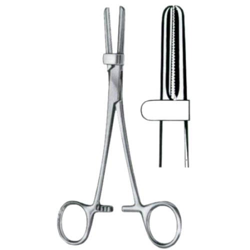 Tubing Forceps BJ with Tubing Clip 15cm/6