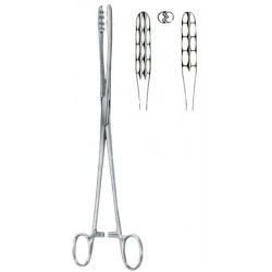 Ulrich Cotton Swab Forceps BJ Straight 22cm 8/ 3/4