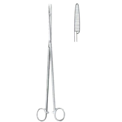 Palkmann Dressing Forceps SJ Straight 25cm/10