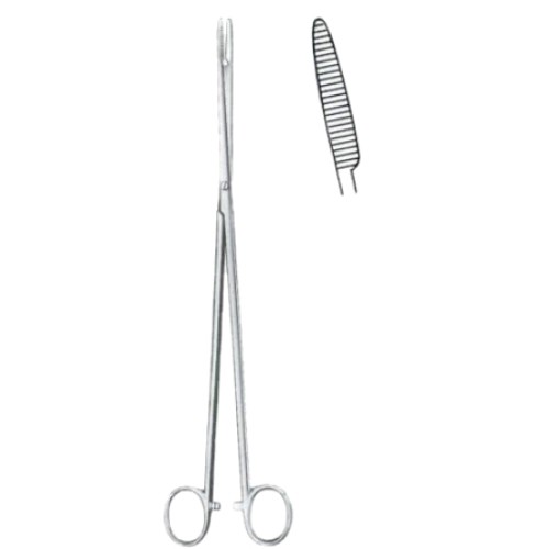 Palkmann Dressing Forceps SJ Curved 25cm/10