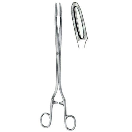 Sims-Maier Dressing Forceps SJ Curved 28cm/11