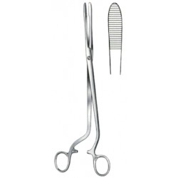 Cheron Cotton Swab Forceps SJ 25cm/10