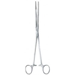 Bozemann Cotton Swab Forceps BJ Straight 26cm/10 1/4