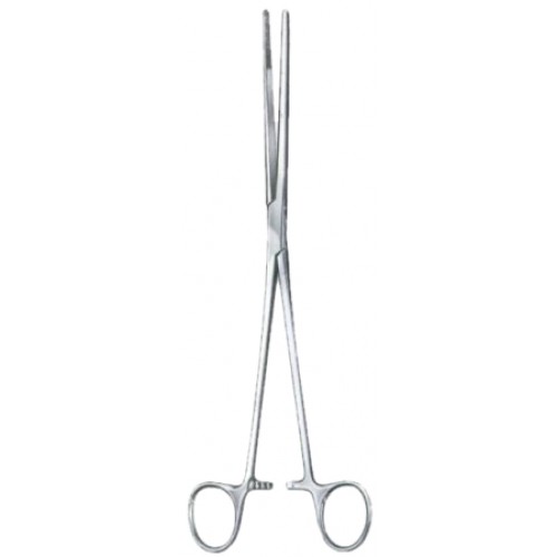 Bozemann Cotton Swab Forceps BJ Straight 26cm/10 1/4