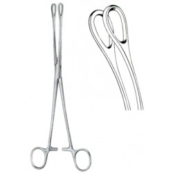 Foerster Sponge Holding Forceps BJ Curved 24cm/9 1/2