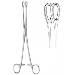 Foerster Sponge Holding Forceps BJ Straight 25cm/10