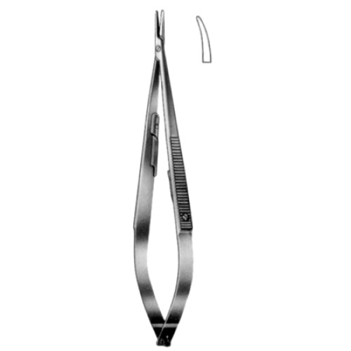 Castroviejo Micro Needle Holders Curved 18cm/7