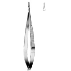 Castroviejo Micro Needle Holders Straight 14cm/5 1/2