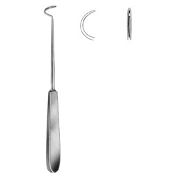 Deschamps Ligature Needles Blunt 20cm/8