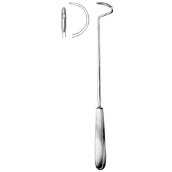 Deschamps Ligature Needles Blunt 27cm/10 1/2