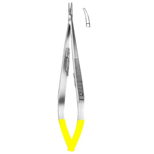 Castroviejo Micro Needle Holders Curved 21cm/8 1/4