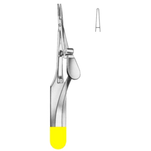 Arruga Micro Needle Holders Straight 14cm/5 1/2