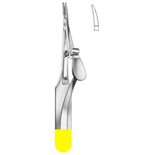 Arruga Micro Needle Holders Curved 14cm/5 1/2