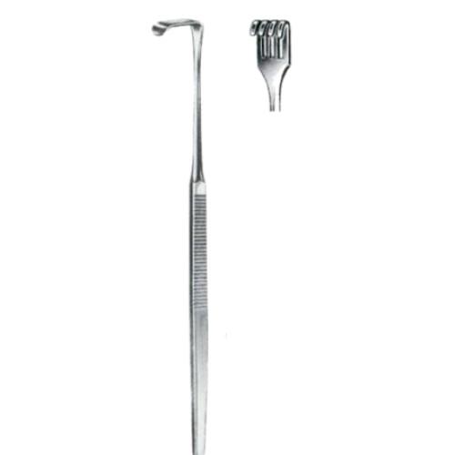 Wound Retractors Blunt 4 Prongs 16cm/6 1/4