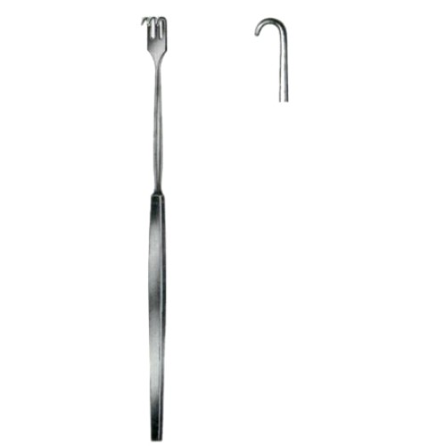 Wound Retractors Blunt  1 Prong 16cm/6 1/4